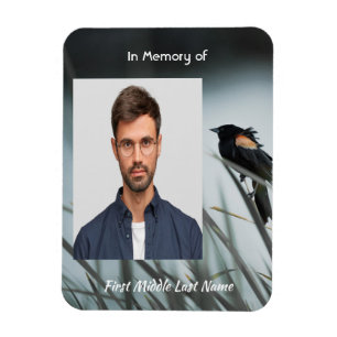 Ímã Memorial Keepsawn Blackbird