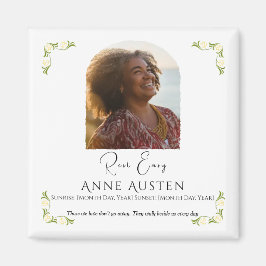 Imã Memorial Magnet – Personalized Tribute Keepsake