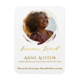 Ímã Memorial Magnet – Personalized Tribute Keepsake