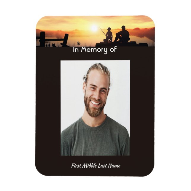 Ímã Memorial Pai Filho Pescador (Vertical)