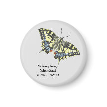 Memorial Personalizado de Borboleta