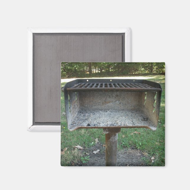Imã Memórias de acampamento Camterral Grill (Front/Back)