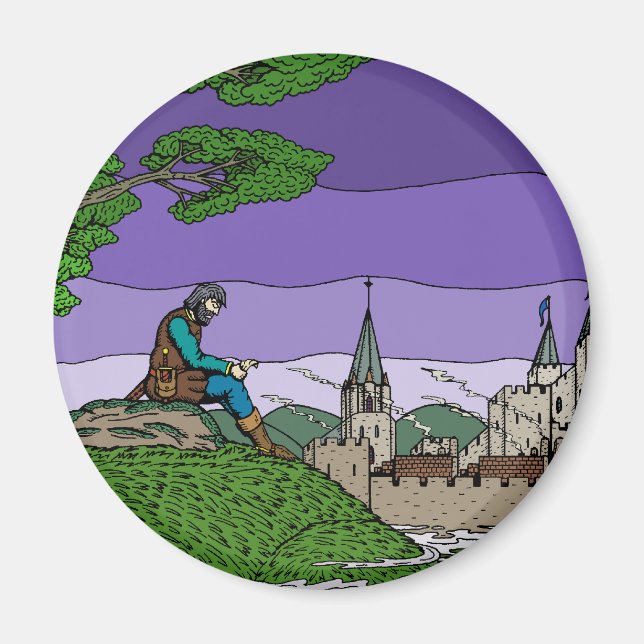 Imã Memórias de Camelot (Frente)