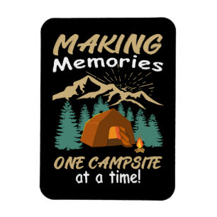 Ímã Memórias de Fazer CAMPING