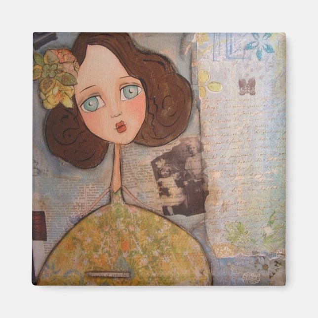 Imã Memórias de ontem...sempre em nossos corações (Frente)