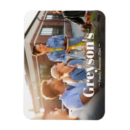 Ímã Memórias de Reunião Familiar Magnets