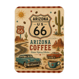 Ímã Memórias do Arizona Route 66 Desert Diner