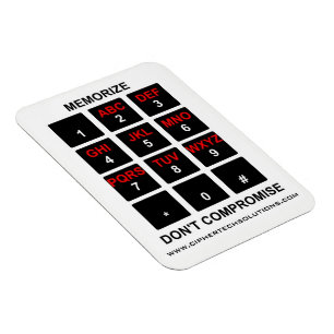 Ímã Memorize não compromete