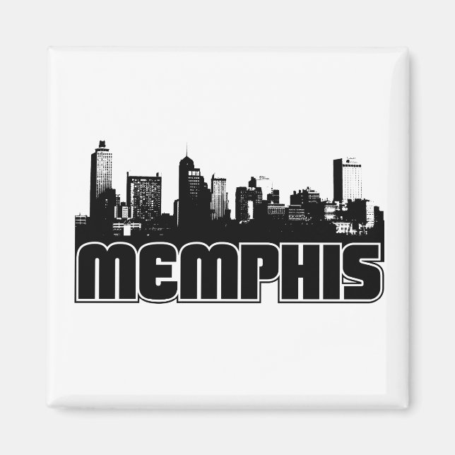 Imã Memphis Skyline (Frente)