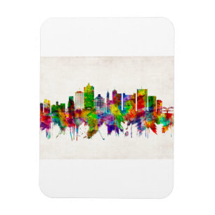 Ímã Memphis Tennessee Skyline
