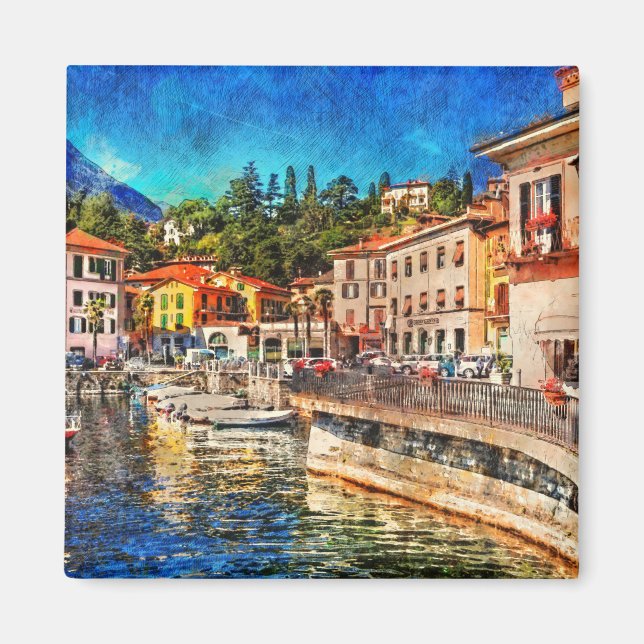 Imã Menaggio no Lago Como, Itália (Frente)
