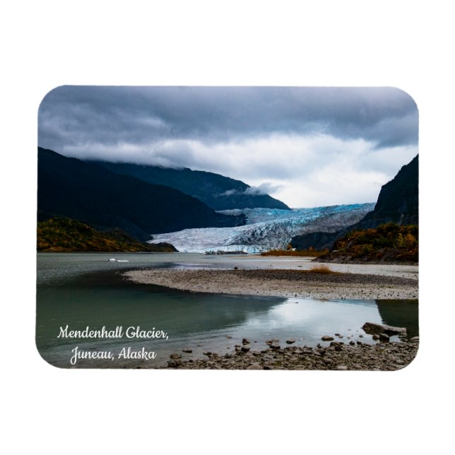 Ímã Mendenhall Glacier, Juneau, Alaska (Horizontal)