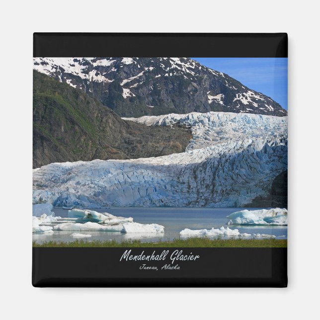Imã Mendenhall Glacier / Juneau Alaska (Frente)