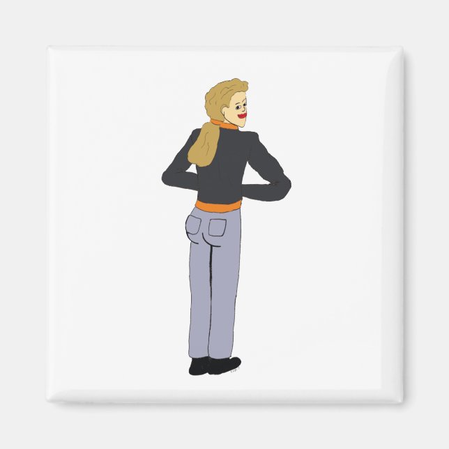 Imã menina (Frente)