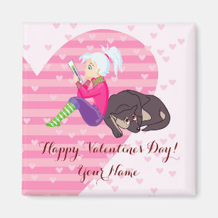 Imã Menina apaixonada