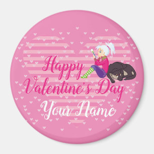 Imã Menina apaixonada