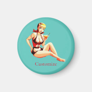 Imã Menina Bikini, Loura-branca, Thunder_Cove