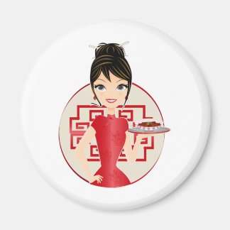 Imã Menina chinesa