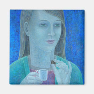 Imã Menina com chocolate 2011