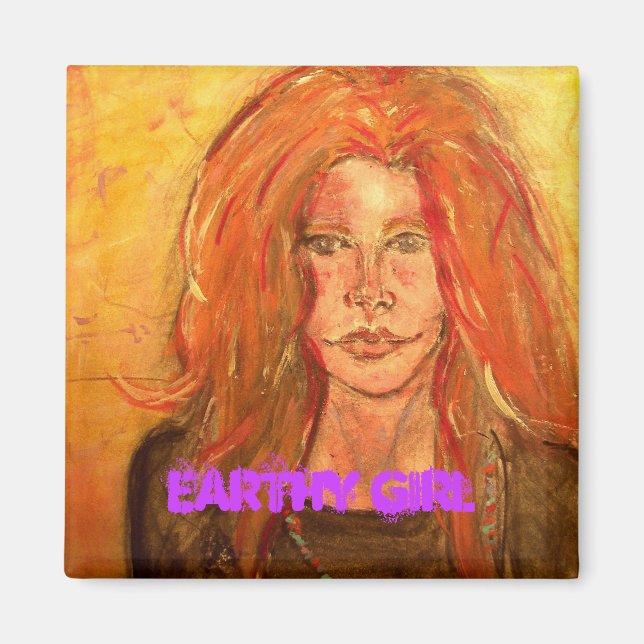 Imã menina da Terra (Frente)