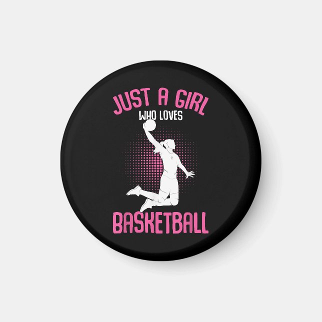 Imã Menina de Basquete Mulheres (Frente)