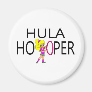 Imã Menina de Hula Hooper