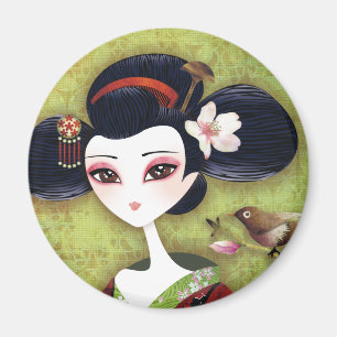 Imã Menina de Sakura