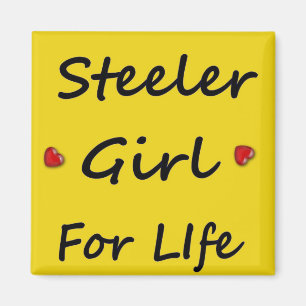 Imã Menina de Steeler para o ímã da vida