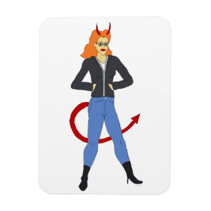 Ímã menina diabólica