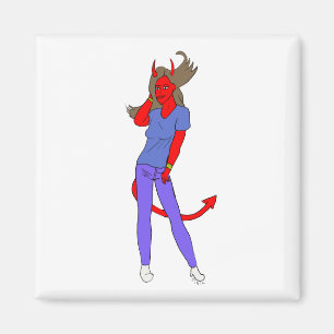 Imã menina diabólica