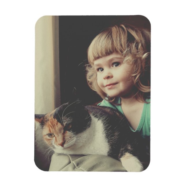 Ímã Menina encantadora (Vertical)