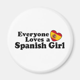 Imã Menina espanhola