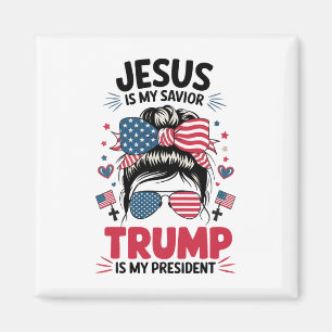 Imã Menina Jesus Meu Salvador Trump Presidente Cristã