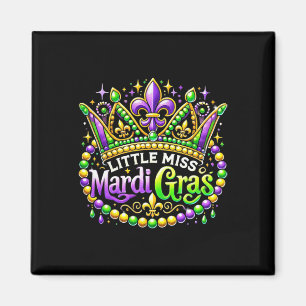 Imã Menina Mardi Gras 2025 Nova Orleans Mulheres Crian