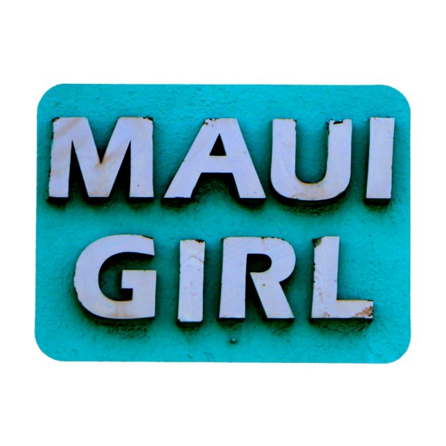 Ímã menina maui green (Horizontal)