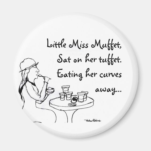 Imã Menina Muffet (Frente)