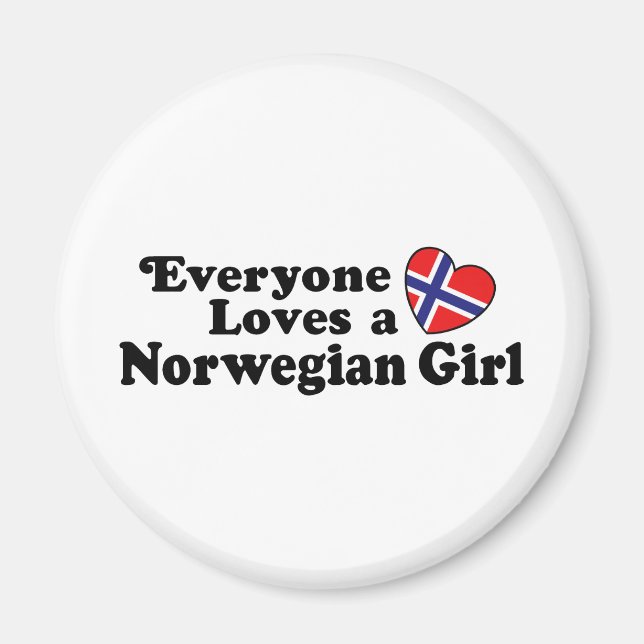 Imã Menina Norueguesa (Frente)