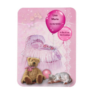 Ímã Menina personalizável