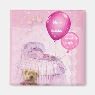 Imã Menina Personalizável