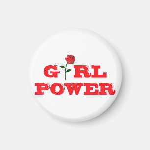 Imã Menina Power T-Shirt - Mulheres Espetaculares Femi