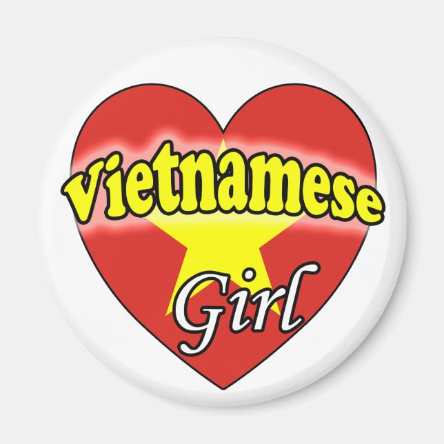 Imã Menina Vietnamita (Frente)
