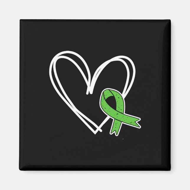 Imã Meninas Coração Problemas de Saúde Mental Sensibil (Frente)