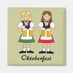Imã Meninas da celebração de Oktoberfest