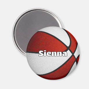 Imã Meninas do time vermelho de basquetebol