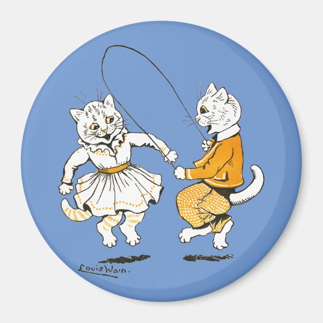 Imã Meninas e Meninos, Louis Wain (Frente)