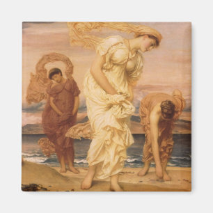 Imã Meninas Gregas Catando Seixos por Lord Leighton