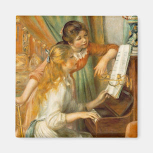 Imã Meninas no piano
