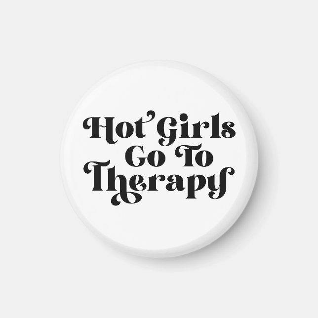 Imã Meninas Quentes Vão Para A Terapia (Frente)