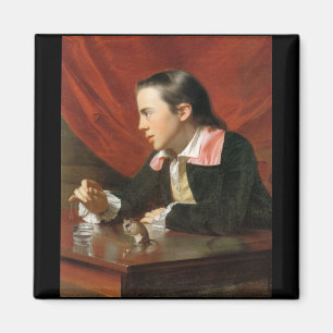Imã Menino com um esquilo, por John Singleton Copley