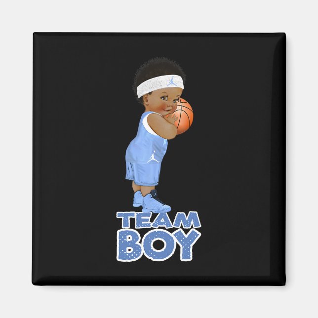 Imã Menino da Equipe de Basquete Étnica (Frente)
